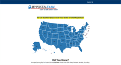 Desktop Screenshot of mypostalexam.com